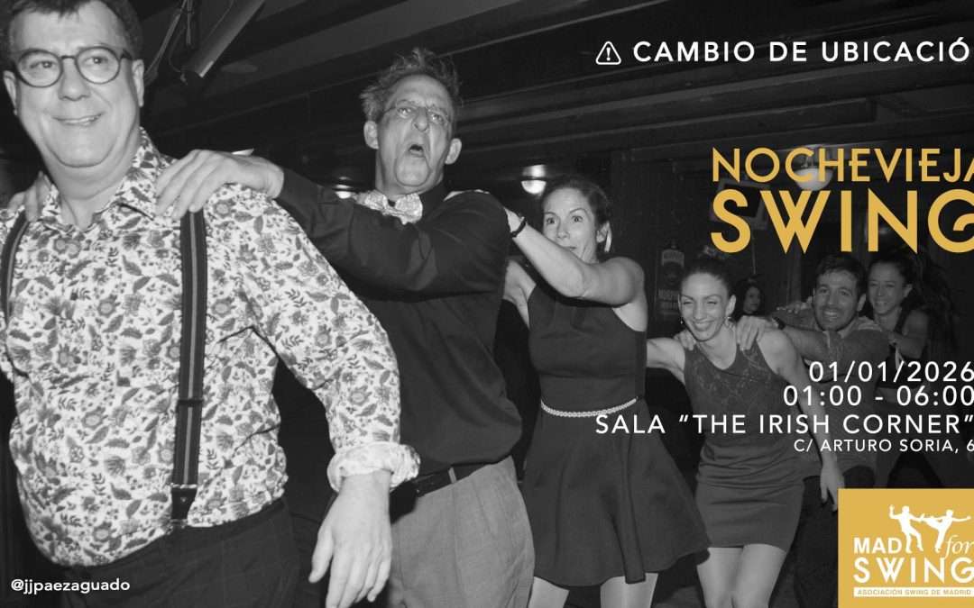 Nochevieja Swing  – CAMBIO UBICACION –
