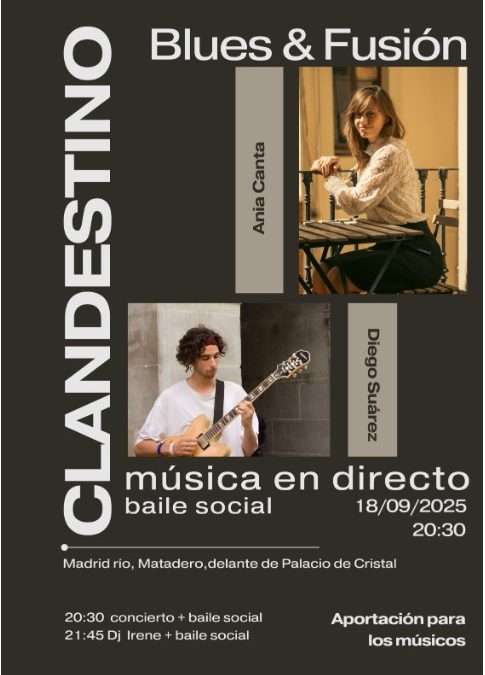Clandestino Blues con Ania y Diego