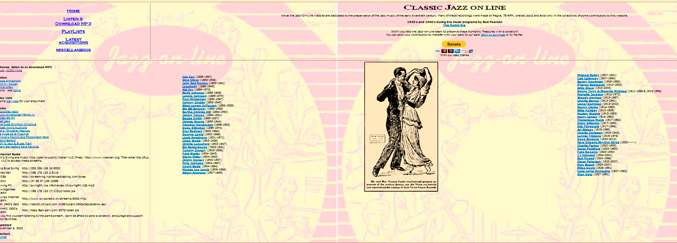 Jazz online, mi página de cabecera para escuchar swing