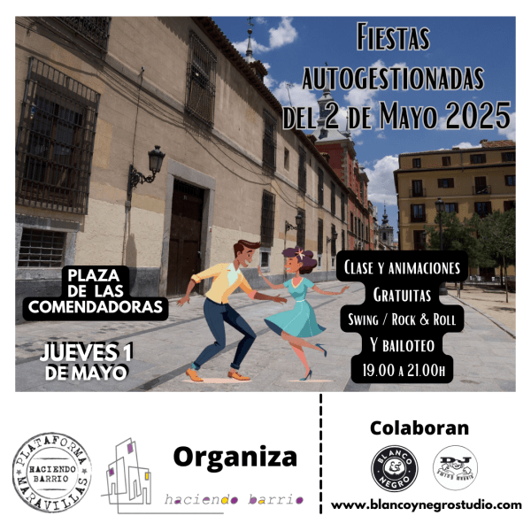 Academias, Clases y Eventos de Swing, Lindy Hop, Jazz Step, Rock & Roll y West Coast Swing en Madrid (Spain)